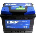 Exide Excell EB621 62А/ч-12V ст EN540 европейские прямая нижний 242x175x190