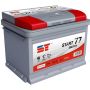 Автомобильный аккумулятор Support Technology Start ST77-3-R 77А/ч-12V ст EN750 европейские обратная 278x175x190