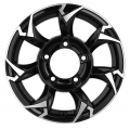 Khomen Wheels KHW1505 5,5x15 5x139,7 ET5 98,5 Black-FP