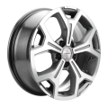 Khomen Wheels KHW1710 7x17 5x108 ET33 60,1 Gray-FP