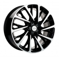 Khomen Wheels KHW1804 7,5x18 5x108 ET45 65,1 Black-FP