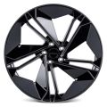 Skill Wheels SL515 10,5x21 5x130 ET18 71,5 чёрный глянцевый + полированные спицы