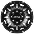 Skill Wheels SV308 8,5x17 8x165,1 ET25 121,3 чёрный матовый + полировка