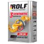 Масло моторное ROLF 3-Synthetic 5W-30 API SL/CF; ACEA A3/B4 синтетическое 4 л 322549