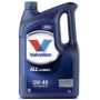 Масло моторное Valvoline All Climate 5W-40 API SN/CF; ACEA A3/B3/B4 синтетическое 5 л